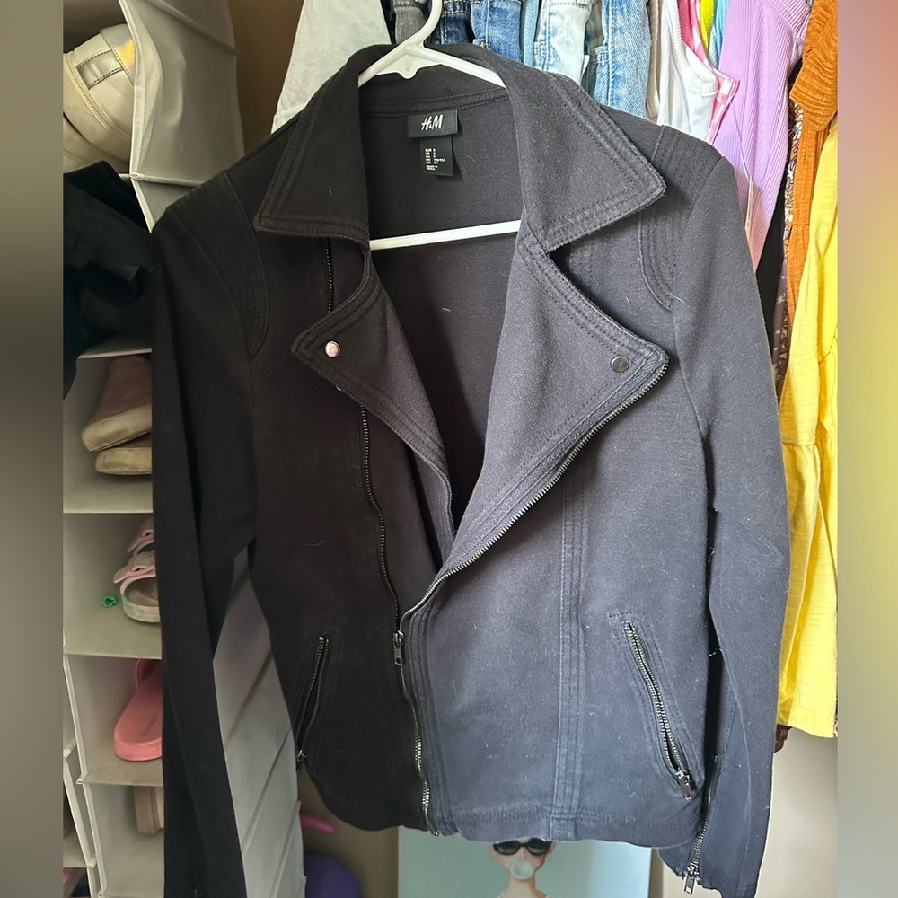 H&M Moto Jacket Size Small